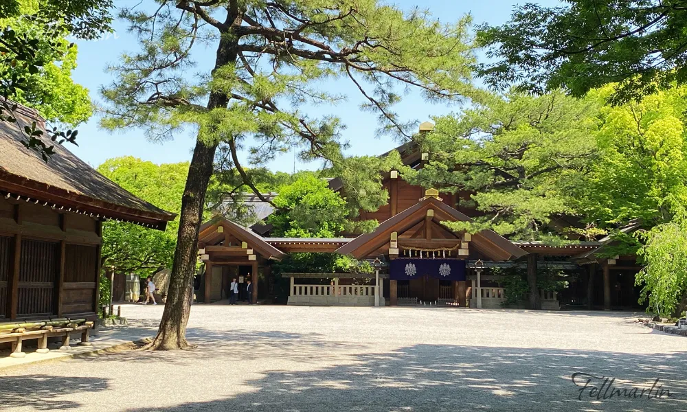 名古屋 熱田神宮 あつたじんぐう Nagoya Atsuta Jingu - 斎館