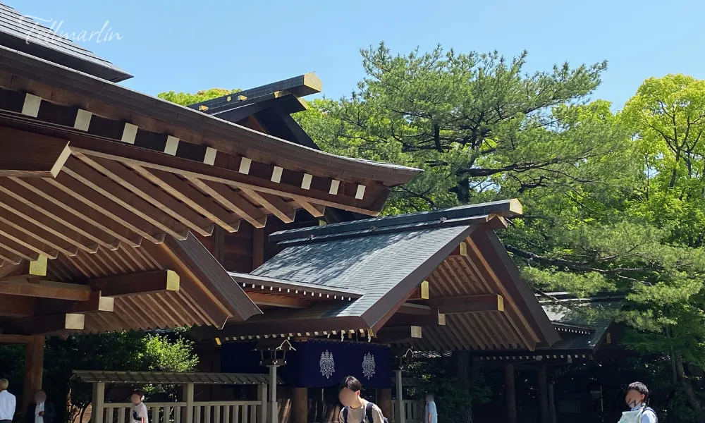 名古屋熱田神宮 あつたじんぐう Nagoya Atsuta Jingu - 斎館