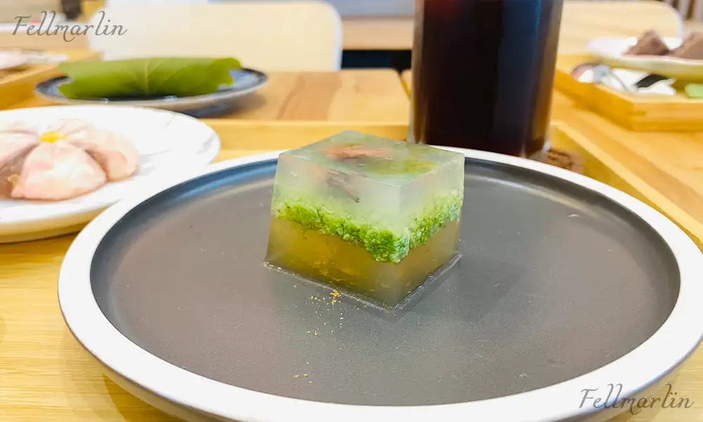 彰化 綠11 和洋菓子 - 錦玉羹 流花