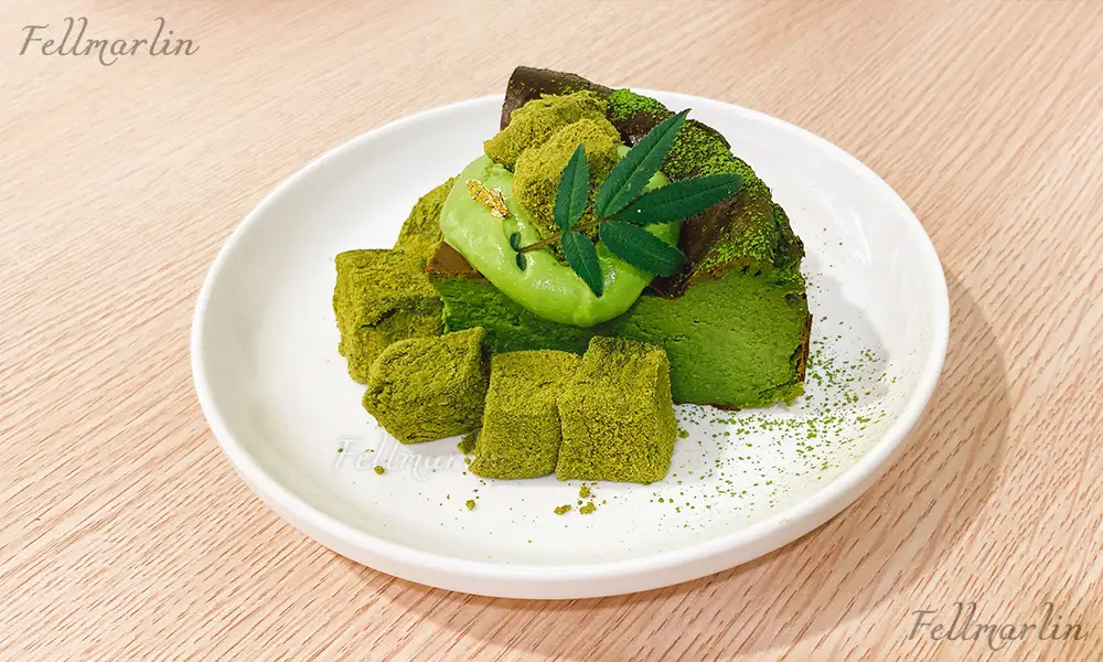 台中北區甜點 萊姆16手作甜點-Lime 16 Patisserie 限量口味 抹茶蕨餅巴斯克蛋糕