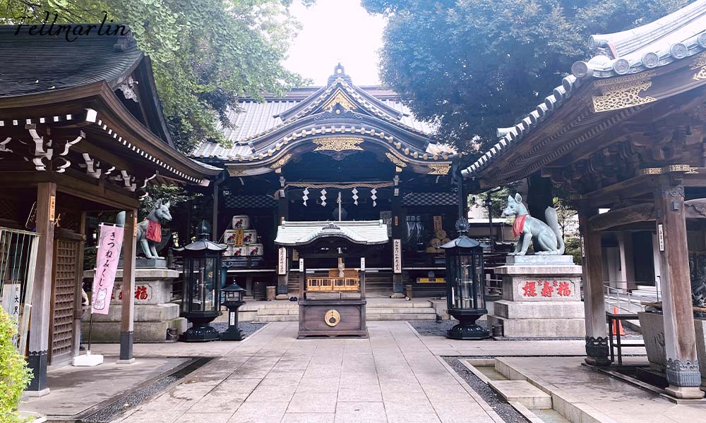 日本東京 赤坂見附站- 豐川稻荷 東京別院 本殿(とうきょう あかさかみつけえき-とよかわいなり ほんでん)(Tokyo-Toyokawa Inari Honden)