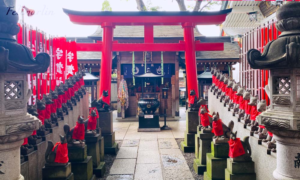 日本東京 赤坂見附站- 豐川稻荷 東京別院 三神殿(とうきょう あかさかみつけえき-とよかわいなり)(Tokyo Toyokawa Inari)