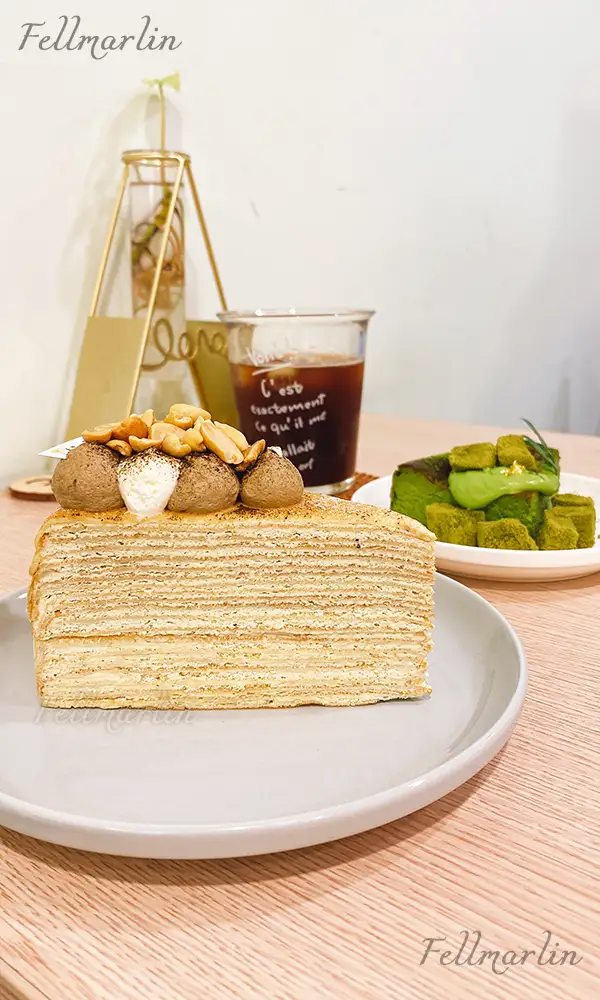 台中北區甜點 萊姆16手作甜點-Lime 16 Patisserie 每日現做限量甜點 抹茶蕨餅巴斯克蛋糕及擂茶焙茶花生千層