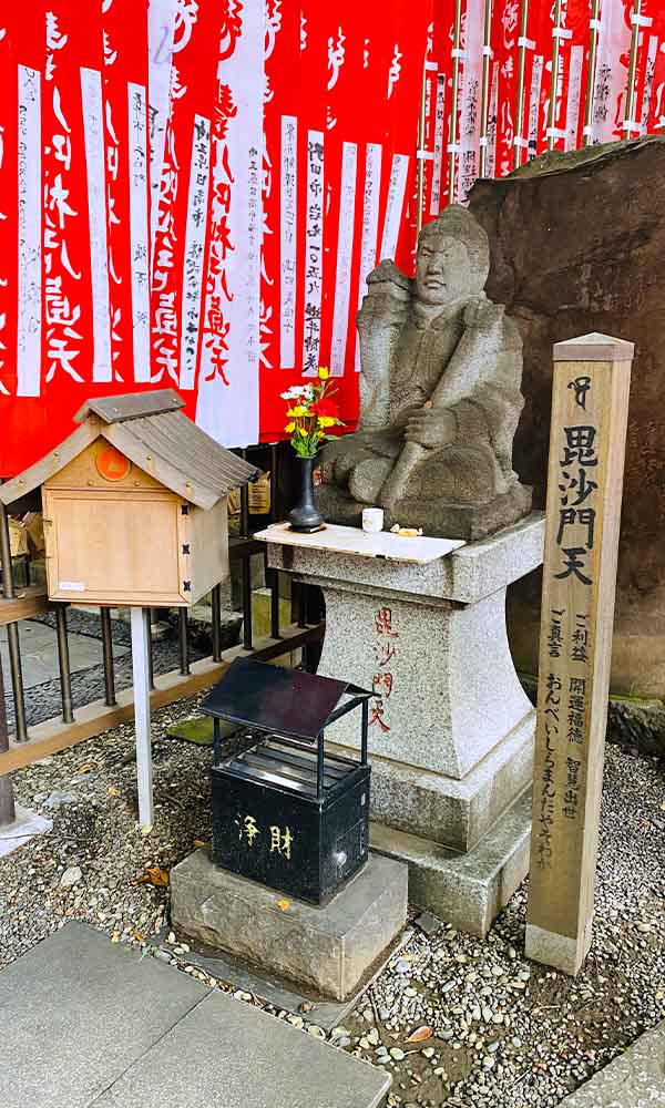 日本東京 赤坂見附站- 豐川稻荷 東京別院 毘沙門天(とうきょう あかさかみつけえき-とよかわいなり)(Tokyo Toyokawa Inari)