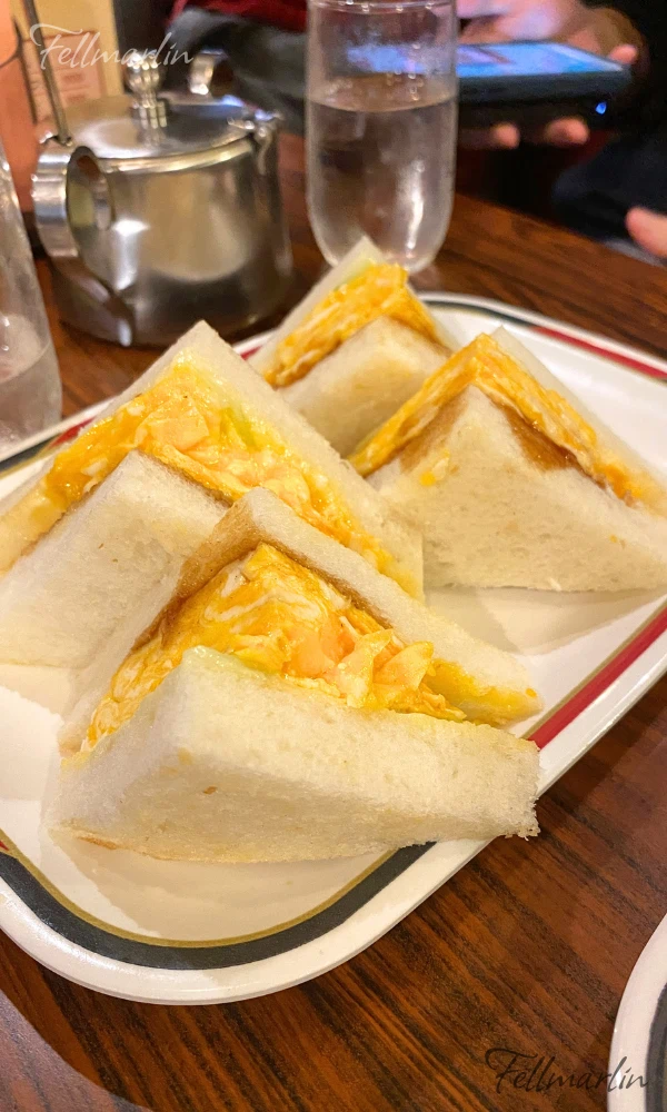 名古屋必吃 大須商店街內的 Konparu Osu 昭和氛圍的喫茶店 - 好吃的玉子燒三明治也很推薦