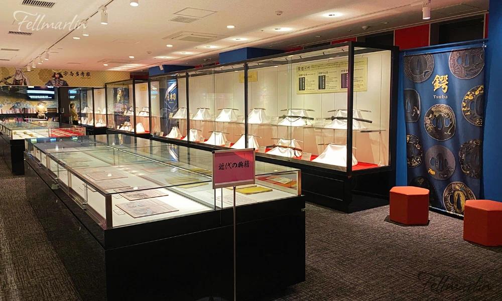 名古屋 刀劍博物館 刀剣ワールド Samurai Museum Nagoya Touken World 保存的古老書籍