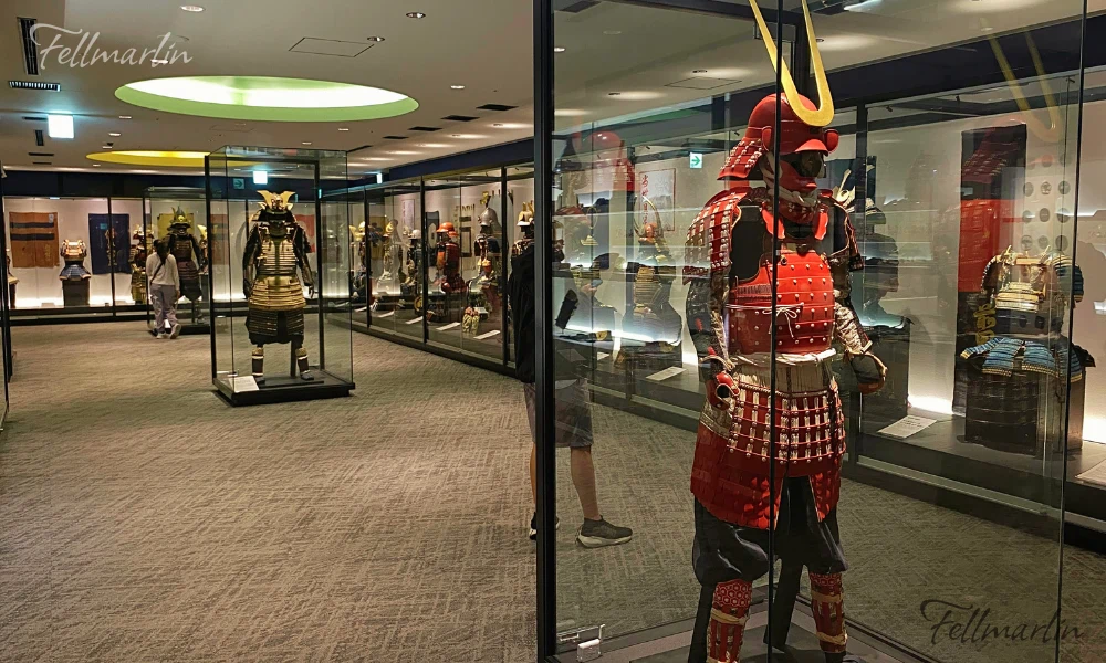 名古屋刀劍博物館 名古屋刀剣ワールド Samurai Museum Nagoya Touken World 2樓甲冑區 喜歡武士文化的人一定要來看