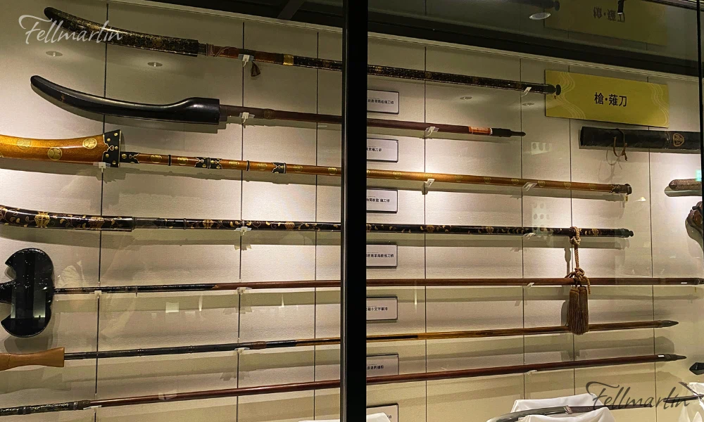 名古屋刀劍博物館 名古屋刀剣ワールド Samurai Museum Nagoya Touken World 薙刀的長度相當驚人 普通人無法揮舞的巨大武器