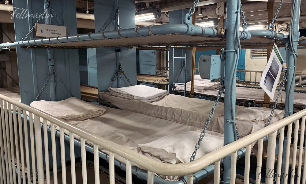 名古屋港 Nagoya Fuji Antarctic Museum 南極観測船ふじ 南極觀測船 富士號 宿舍空間