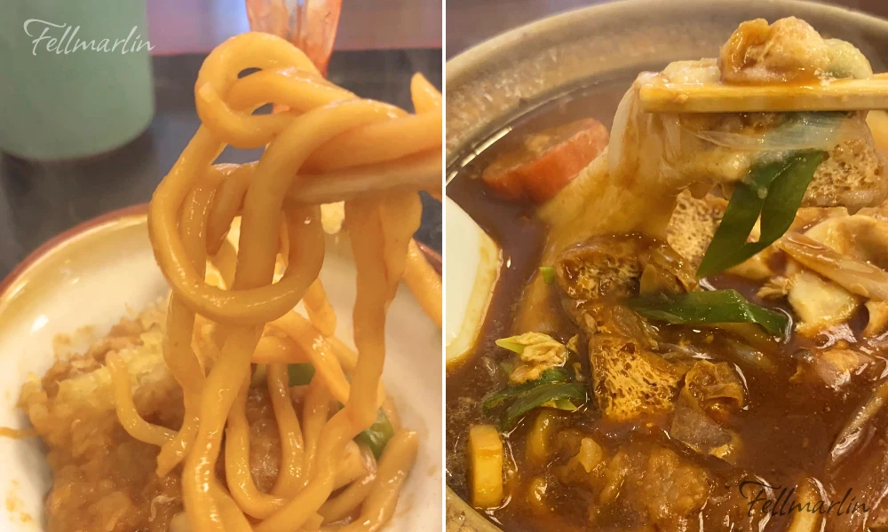 名古屋 味噌燉煮的角丸 みそ煮込みの角丸 -烏龍麵很Q彈、口味濃郁，是店內的招牌菜